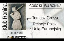 prof. Tomasz Grosse – Relacje Polski z Unią Europejską