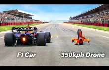 Najszybszy na świecie dron vs Max Verstappen w F1
