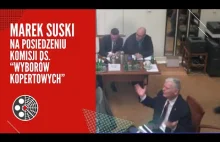 M. Suski na posiedzeniu komisji ds. "wyborów kopertowych"