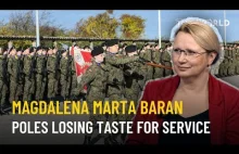 Poparcie dla poboru wojskowego w Polsce spada