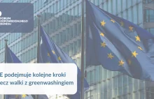 UE chce zakazać greenwashingu i zwiększyć przejrzystość informacji o trwałości p