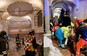 Katastrofa budowlana na weselu w Toskanii.