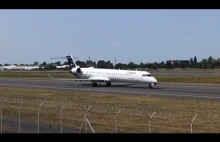 Mitsubishi CRJ-900LR Lufthansa Poznań-Frankfurt