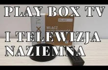 Dekoder Play Box TV i telewizja naziemna DVB-T2 - wyszukiwanie kanałów, działan