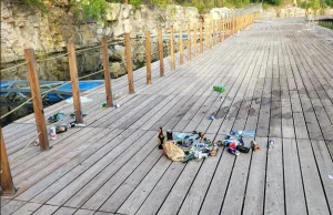 Smutny widok. Nowo otwarty Park Zakrzówek w Krakowie pełen śmieci