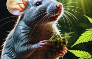 Szczury podjadają zioło na komisariacie. „Wszystkie są na haju”
