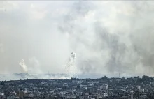 Izrael użył zakazanych bomb z białym fosforem w Strefie Gazy!
