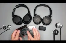 Które słuchawki SONY, JABRA, SAMSUNG BUDS2, PANASONIC, Sennheiser