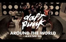 Na planie "Around the World", Daft Punk. 1997r.