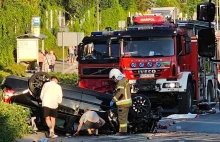 Poważny wypadek w Olsztynie. Wielu rannych