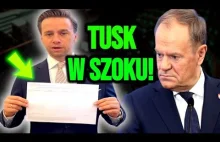 BOSAK POGRĄŻYŁ TUSKA SZOKUJĄCYMI INFORMACJAMI! KAŻDY POLAK MUSI TO ZOBACZYĆ!