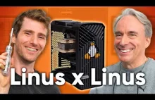 LinusTechTips i Linus Torvalds budują komputer pod Linuxa!