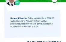 Ile wałów wybudowano za PiS, a ile za PO? Pokazujemy prawdę!