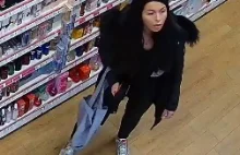 Kołobrzeska policja opublikowała wizerunek kobiety podejrzanej o kradzież