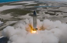 SpaceX: test silnika Starshipa i zapowiedź nowego rekordu