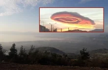 Turcja: Chmura soczewkowata nad Bursą