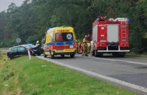 Tragiczny wypadek na DK32 w Żodyniu. 1 osoba nie żyje, 4 są ranne