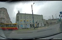 Groźnie wyglądający wypadek w Łodzi