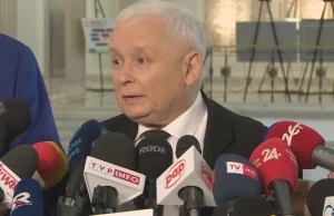Premier mówił o związkach szefa PiS z agentem KGB. J. Kaczyński odpowiada