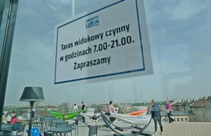 Dworcowy taras z atrakcjami już dostępny dla wszystkich