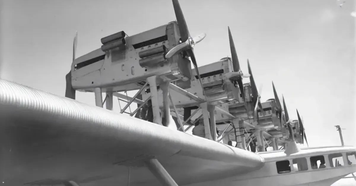 Dornier Do X - Hydroplan, który wyglądał jak latający hotel.