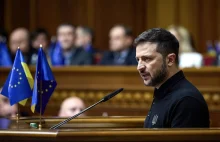 Zełenski przedstawił plan pokojowy. Rzecznik Kremla kazał mu "wytrzeźwieć"