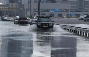 Czy powódź w Dubaju została spowodowana przez sztuczne "zasiewanie chmur"?