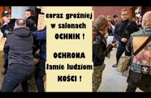 Szokujące sceny w Starym Browarze w Poznaniu: aktywistka ze złamaną kością.