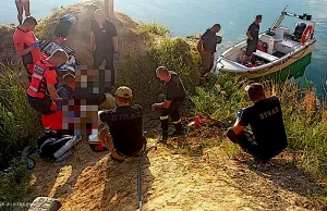 Śmierć Daniela L. Wypadek nad zbiornikiem Wapienniki