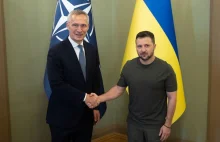 Stoltenberg w Kijowie do Zełenskiego: Ukraina jest bliżej NATO niż kiedykolwiek
