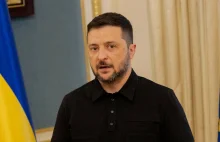 "Zełenski: Ukraina zestrzeliła 92 drony, które leciały do Polski"