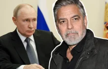 George Clooney na celowniku Rosji. "Wspiera pseudopatriotów"