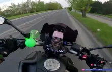 Wypadek motocyklisty Wrocław - nagranie z live - YouTube