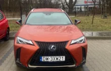 Skradziony Lexus UX 250h Warszawa 02.06.2024