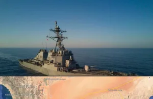 Z Jemenu wystrzelono trzy rakiety w kierunku niszczyciela marynarki USA