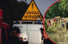 Tragiczny wypadek w Mikołowie. Kierowca potrącił pieszego, oboje nie przeżyli.