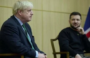 Boris Johnson: Ukrainę trzeba przyjąć do NATO!