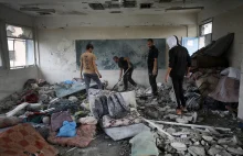 Dziesiątki Palestyńczyków zginęło w izraelskim nalocie na szkołę ONZ w Gazie