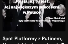 Piekło zamarzło :O NaTemat.pl Tomasza Lisa niezwykle krytycznie o spocie PO