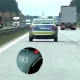 Policja jedzie ponad 180 km/h na autostradzie A2