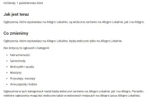 Allegro ukryje ogłoszenia z „Allegro Lokalnie” na głównej platformie