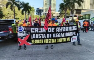 Panama: Banki zablokowały rachunki strajkującej organizacji. Powody “poufne”
