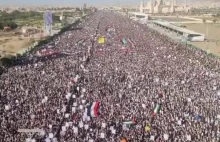 Ogromny protest w Jemenie po atakach USA i Wielkiej Brytanii