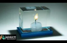 Płonąca kostka lodu