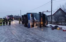 Wypadek ukraińskiego autokaru: kierowcy grozi zarzut spowodowania katastrofy