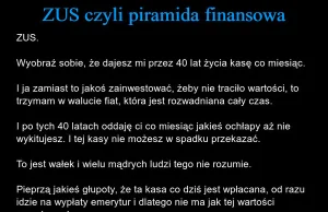 ZUS czyli piramida finansowa