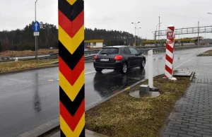 Kontrole na granicy z DE - PL powodem korków na A4 i w Zgorzelcu