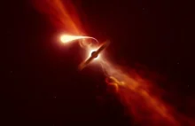 Astronomowie są świadkami energetycznej aktywacji czarnej dziury