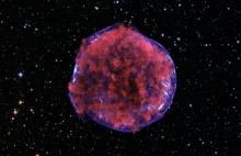 Fala uderzeniowa podświetla resztki supernowej