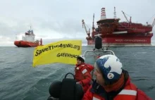 Greenpeace zaatakowało Gazprom. Trwa akcja na morzu
